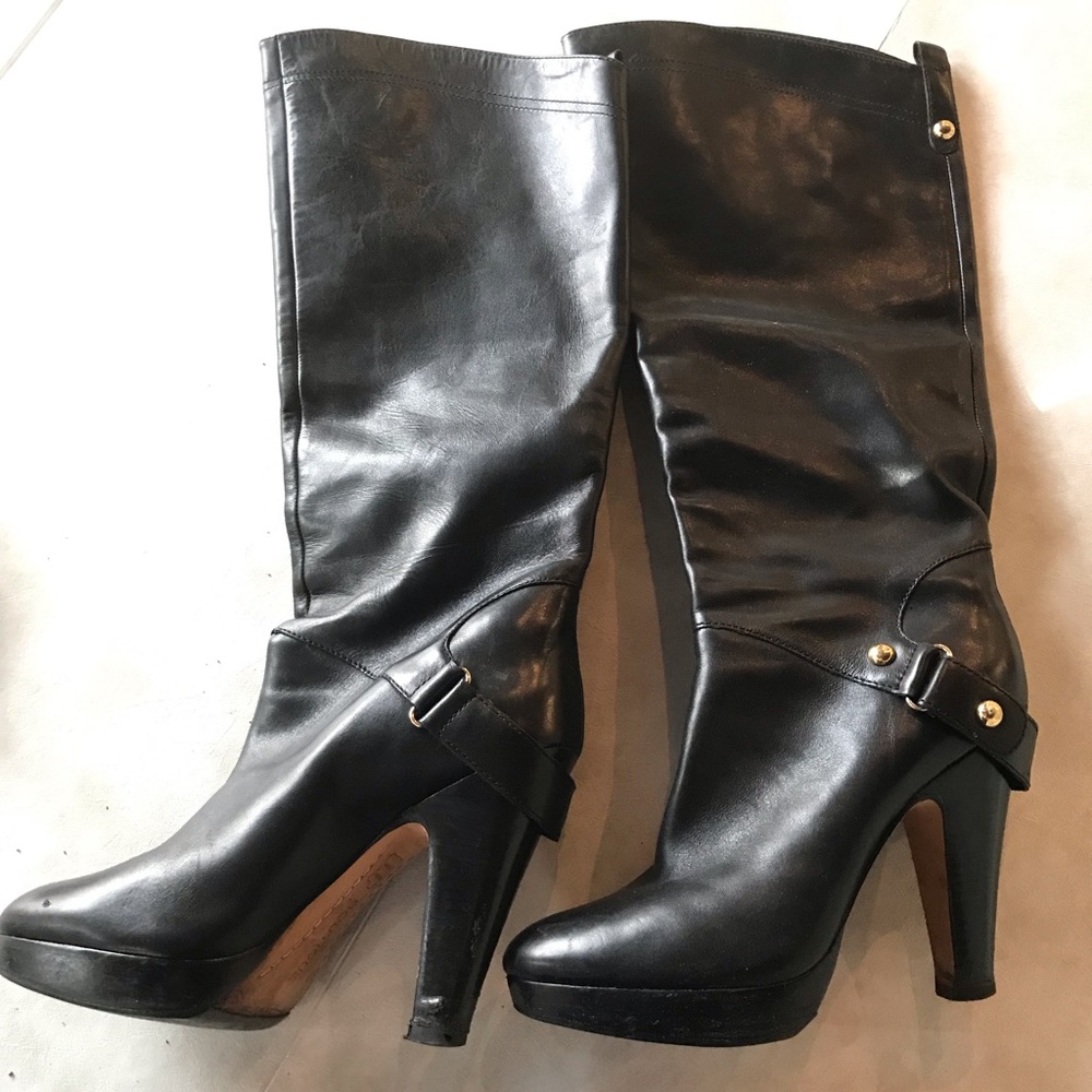 Boutique leather boot